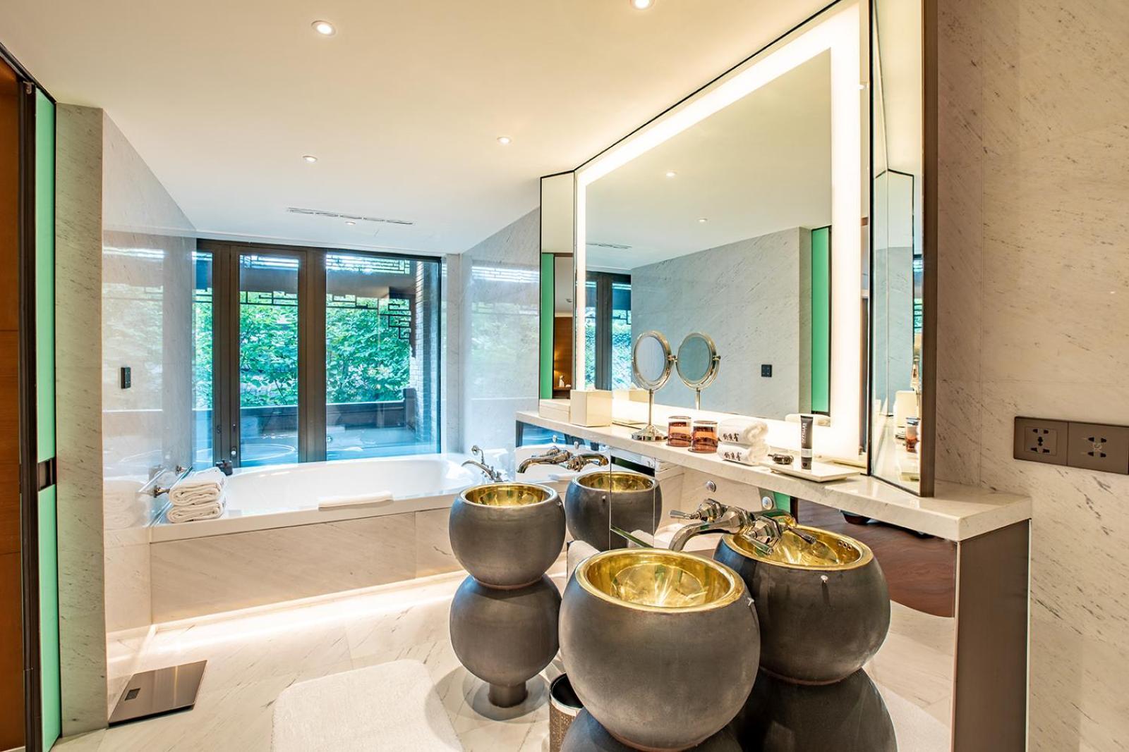 Guanyin Yiyuntai Hotel Chengdu Zewnętrze zdjęcie